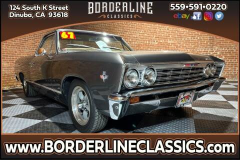 1967 Chevrolet El Camino for sale at Borderline Classics & Auto Sales - CLASSICS FOR SALE in Dinuba CA