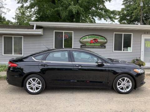 2018 Ford Fusion for sale at Auto Solutions Sales in Farwell MI