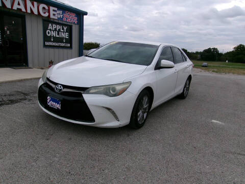 2016 Toyota Camry for sale at Barron's Auto Brownwood in Brownwood TX