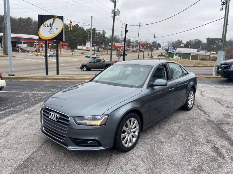 2013 Audi A4 for sale at KUT AUTO in Birmingham AL