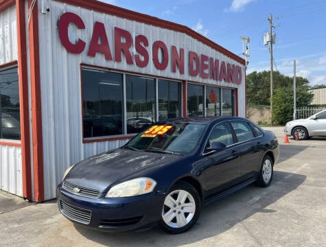 2010 Chevrolet Impala for sale at Cars On Demand 2 in Pasadena TX