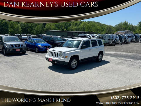 2012 Jeep Patriot for sale at DAN KEARNEY'S USED CARS in Center Rutland VT