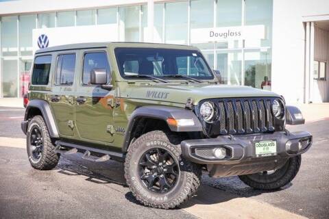 2021 Jeep Wrangler Unlimited for sale at Douglass Automotive Group - Douglas Mazda in Bryan TX