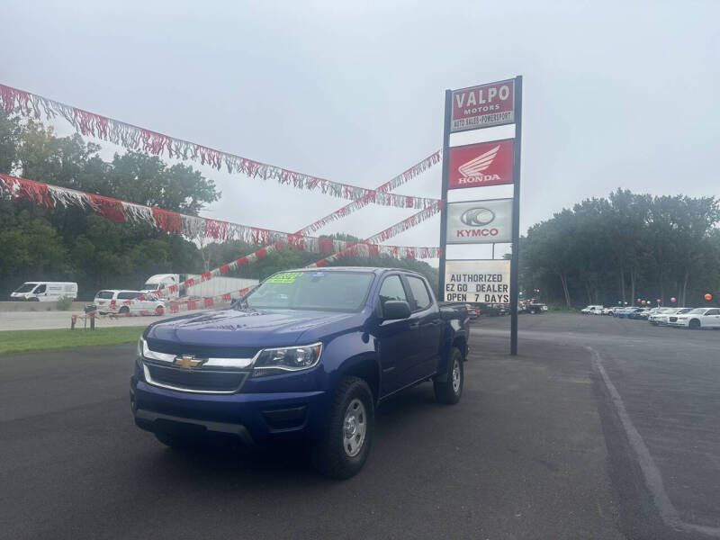 Used 2016 Chevrolet Colorado Work Truck with VIN 1GCGTBE30G1339138 for sale in Valparaiso, IN