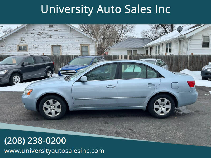2008 Hyundai Sonata for sale at University Auto Sales Inc in Pocatello ID