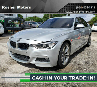 2015 BMW 3 Series for sale at Kosher Motors in Hollywood FL