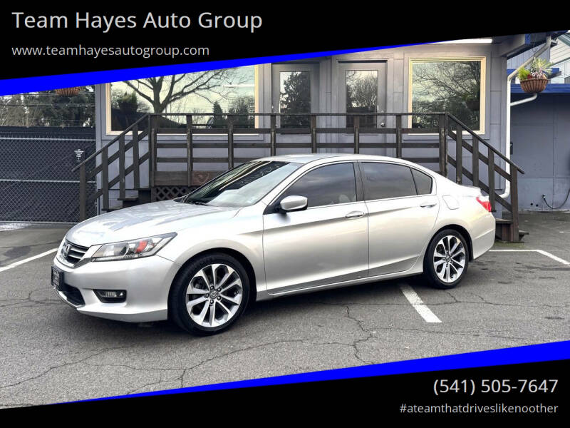 2014 Honda Accord for sale at Team Hayes Auto Group in Eugene OR