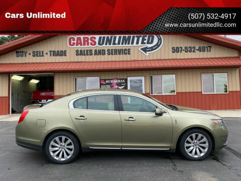 2013 Lincoln MKS for sale at Cars Unlimited in Marshall MN