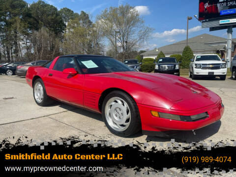 1991 Chevrolet Corvette for sale at Smithfield Auto Center LLC in Smithfield NC