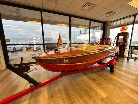 1957 Yellow Jacket Wooden Outboard for sale at N Motion Sales LLC in Odessa MO