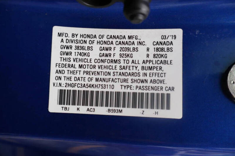 2019 Honda Civic