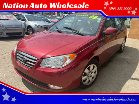 2008 Hyundai Elantra for sale at Nation Auto Wholesale in Cleveland OH