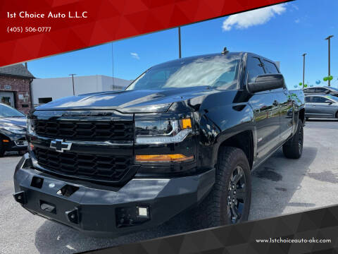 2018 Chevrolet Silverado 1500 for sale at 1st Choice Auto L.L.C in Moore OK