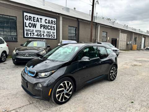 2015 BMW i3 for sale at BARCLAY MOTOR COMPANY in Arlington TX