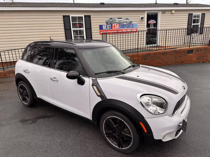 2012 MINI Cooper Countryman for sale at Next Car Imports in Raleigh, NC