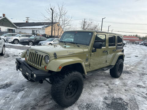 2013 Jeep Wrangler Unlimited for sale at Capital Auto Sales in Frederick MD