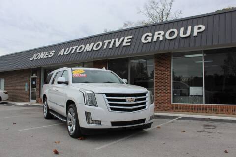 2016 Cadillac Escalade ESV for sale at Jones Automotive Group in Jacksonville NC