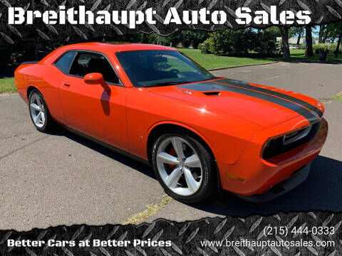 2008 Dodge Challenger for sale at Breithaupt Auto Sales in Hatboro PA
