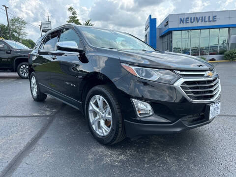 2021 Chevrolet Equinox for sale at NEUVILLE CHEVY BUICK GMC in Waupaca WI