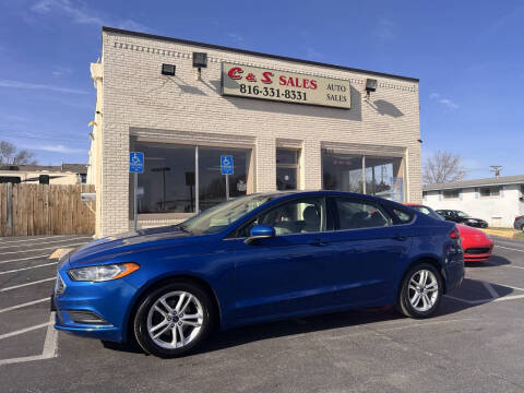 2018 Ford Fusion for sale at C & S SALES in Belton MO