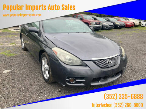 2008 Toyota Camry Solara for sale at Popular Imports Auto Sales - Popular Imports-InterLachen in Interlachehen FL