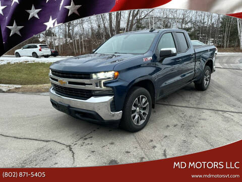 2019 Chevrolet Silverado 1500 for sale at MD Motors LLC in Williston VT