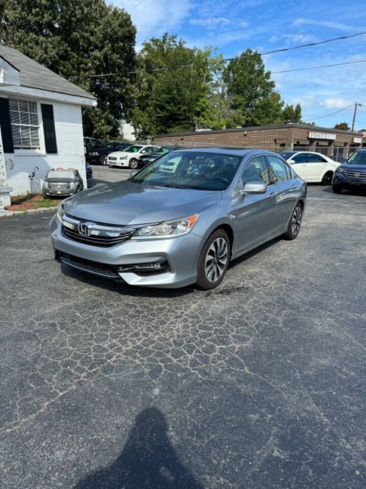 2017 Honda Accord Hybrid for sale at Nation Auto Sales in Greensboro, NC