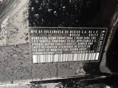 2022 Volkswagen Jetta S