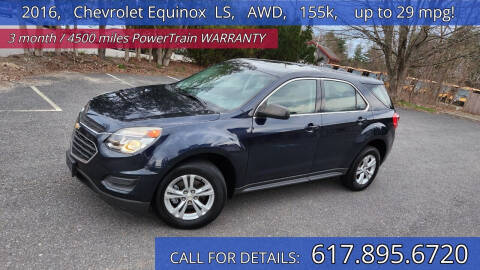 2016 Chevrolet Equinox for sale at Carlot Express in Stow MA