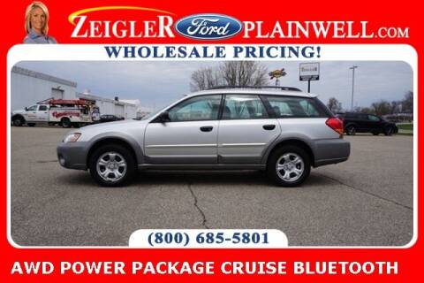 2007 Subaru Outback for sale at Zeigler Ford of Plainwell- Jeff Bishop in Plainwell MI