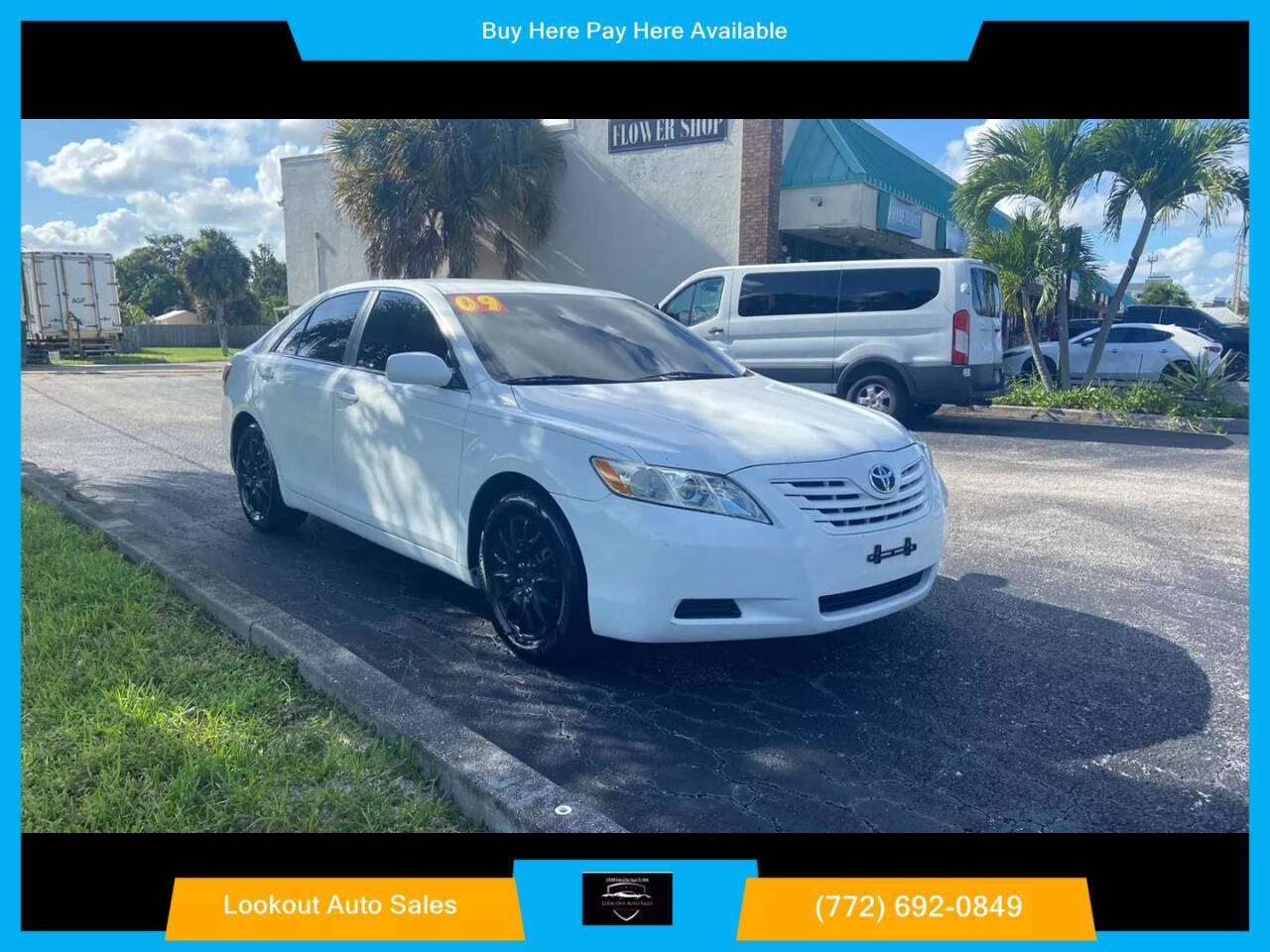 2009 Toyota Camry for sale at Lookout Auto Sales in Stuart, FL