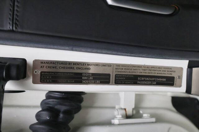 2015 Bentley Continental GT3-R