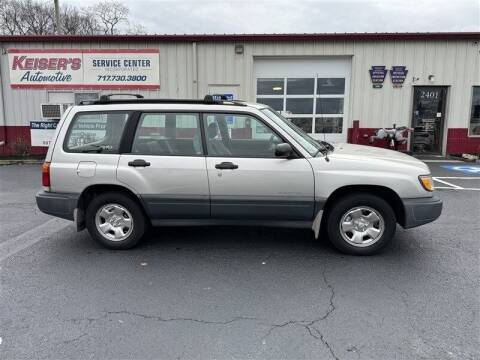 1999 Subaru Forester for sale at Keisers Automotive in Camp Hill PA