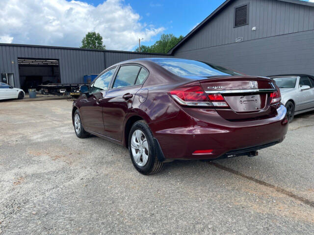 2013 Honda Civic for sale at Top Shelf Auto Sales & Repair in Denver, NC