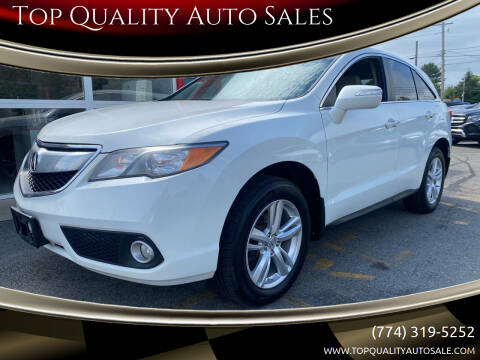 2013 Acura RDX for sale at Top Quality Auto Sales in Westport MA