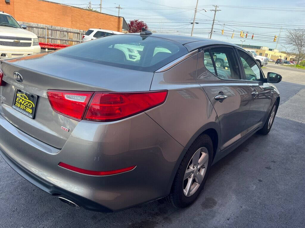 2015 Kia Optima for sale at ENZO AUTO in Parma, OH