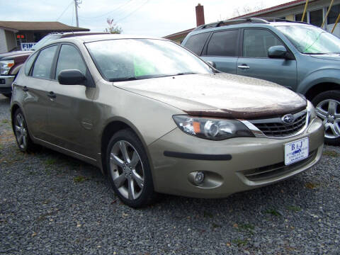 2008 Subaru Impreza for sale at B & J Auto Sales in Tunnelton WV