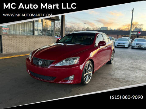 2008 Lexus IS 250 for sale at MC Auto Mart LLC in Hermitage TN