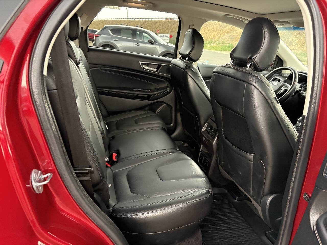 Ruby Red Metallic Tinted Clearcoat 2017 Ford Edge Titanium AWD Titanium 4dr Crossover 20