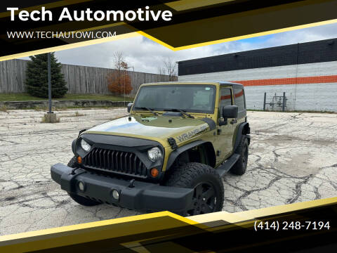 2007 Jeep Wrangler for sale at Tech Automotive in Milwaukee WI