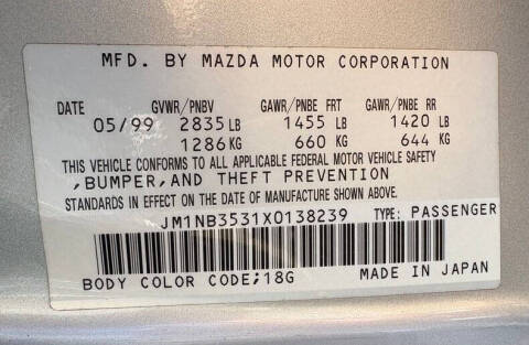 1999 Mazda MX-5 Miata