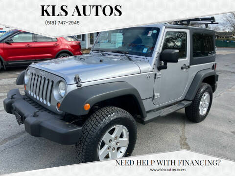 2013 Jeep Wrangler for sale at KLS AUTOS in Hudson Falls NY