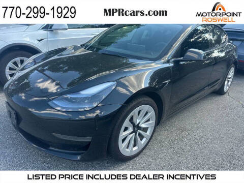 2022 Tesla Model 3 Long Range