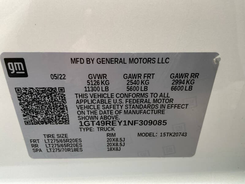 2022 GMC Sierra 2500HD