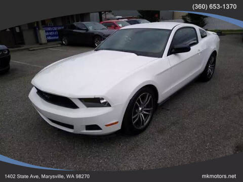 2012 Ford Mustang for sale at MK MOTORS in Marysville WA