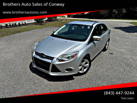 2014 Ford Focus for sale at Brothers Auto Sales of Conway in Conway SC