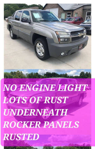 2002 Chevrolet Avalanche for sale at CK MOTOR CARS in Elgin IL