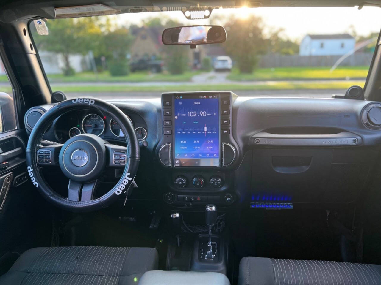 2012 Jeep Wrangler Unlimited for sale at J-R Auto Sales LLC in Houston, TX