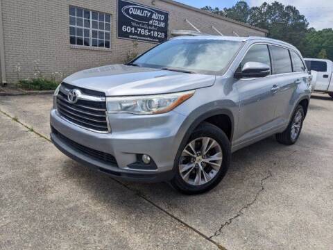 2015 Toyota Highlander for sale at Quality Auto of Collins in Collins MS