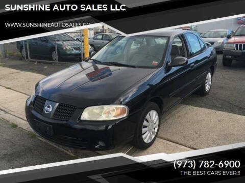 2006 Nissan Sentra for sale at SUNSHINE AUTO SALES LLC in Paterson NJ